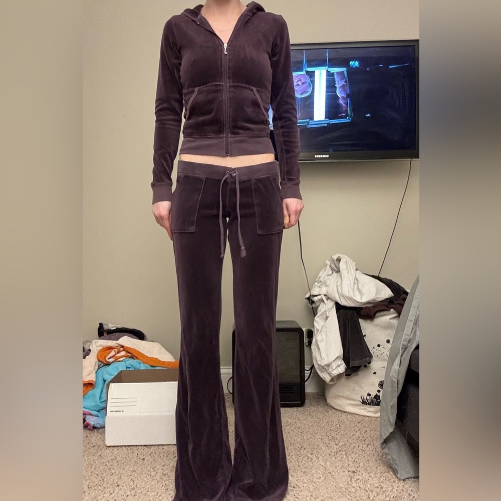 Plum vintage juicy Couture tracksuit